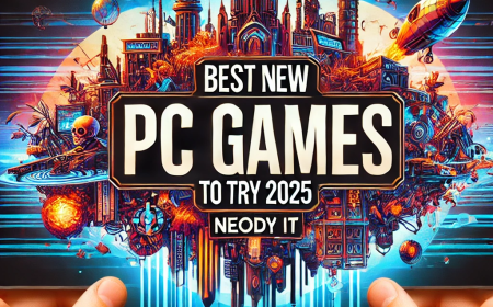 Best New PC Games to Try in 2025 – Top Action, Strategy & RPG