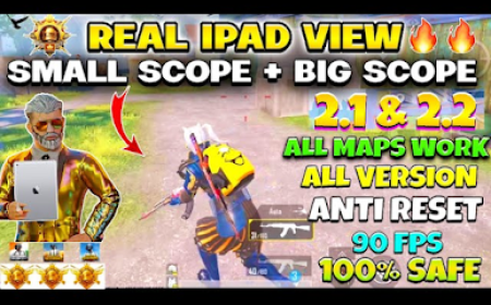 BGMI iPad View and Glacier Effect Config File (90 FPS) – Latest Version