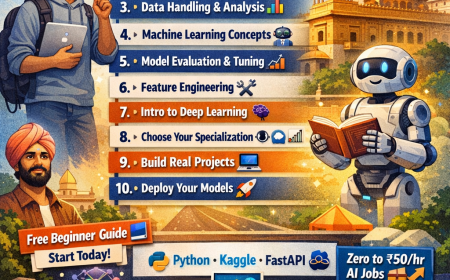 AI & ML Roadmap 2026: Beginner to Pro in 6 Months