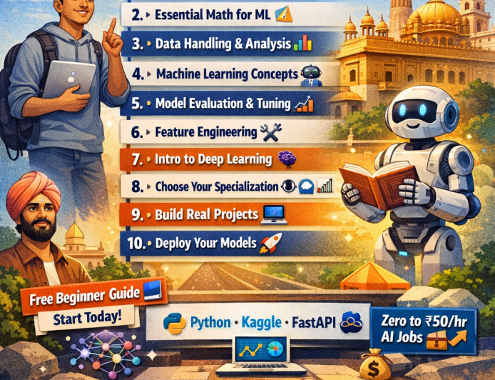 AI & ML Roadmap 2026: Beginner to Pro in 6 Months