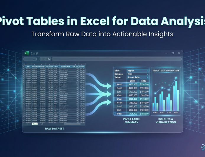 Pivot Tables in Excel for Data Analysis