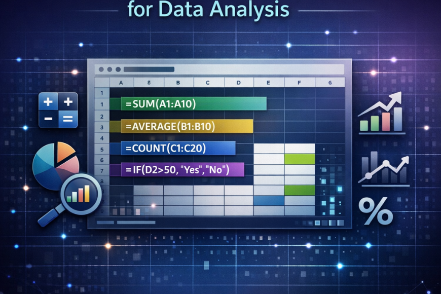 Important Excel Functions for Data Analysis - Neody IT