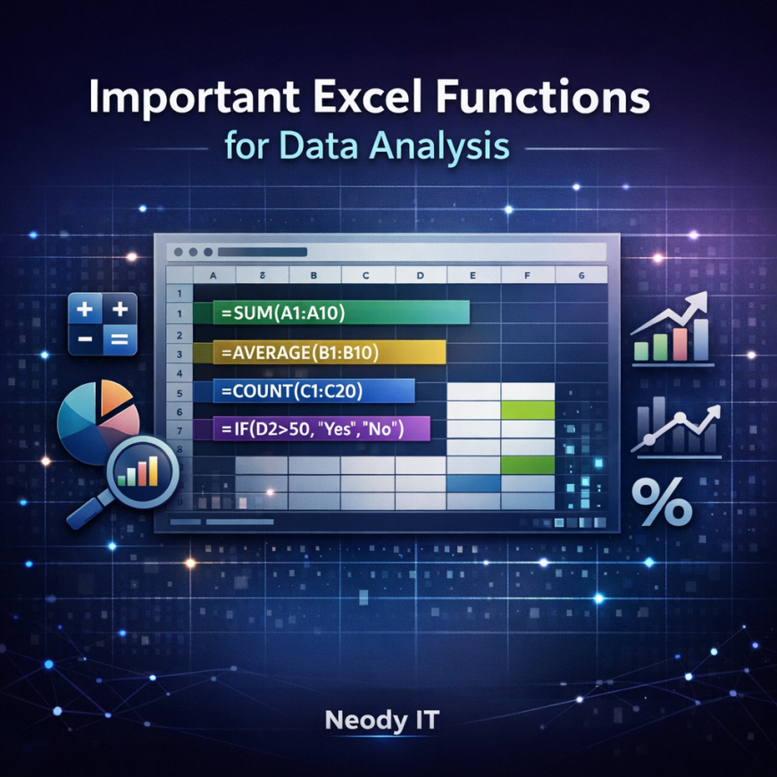 Important Excel Functions for Data Analysis