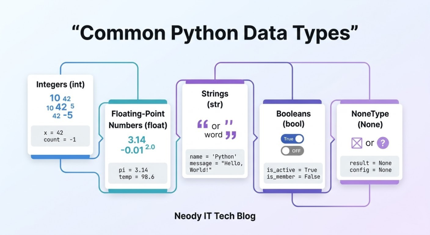 Python Variables, Data Types and Input Explained for Beginners