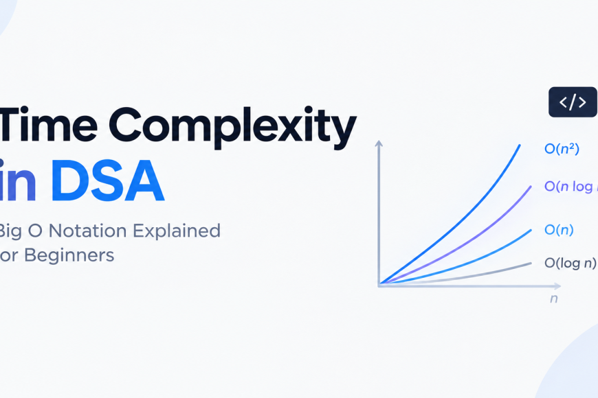 Time Complexity in DSA: Big O Notation Explained for Beginners